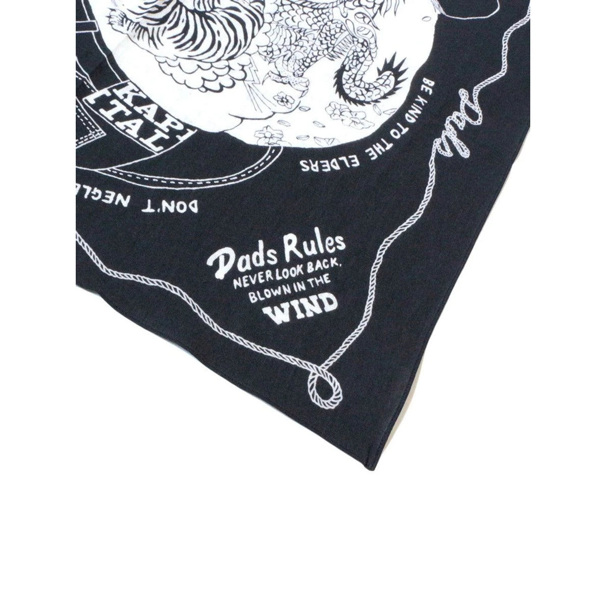 Kapital Fastcolor Selvedge Bandana (DAD)