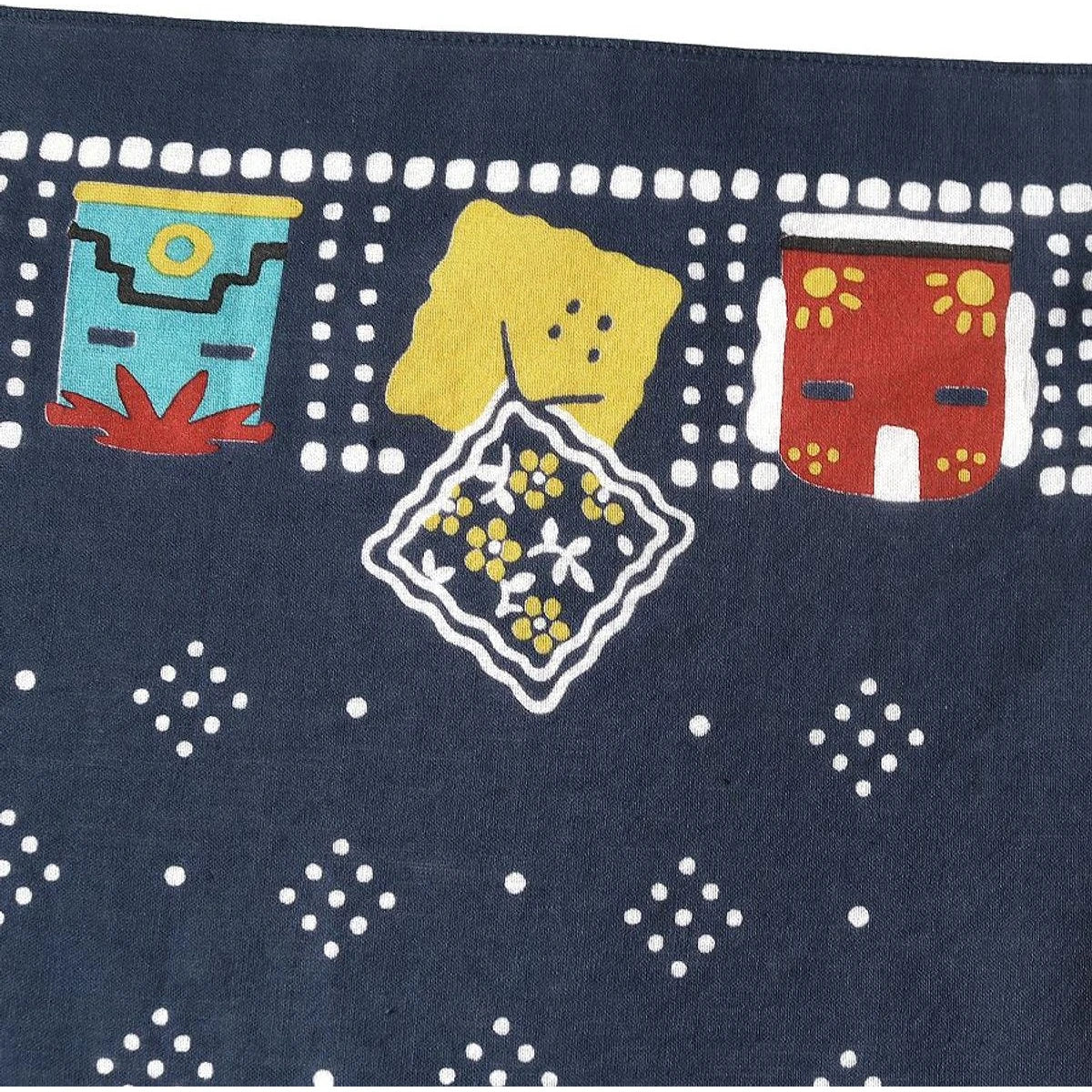 Kapital Fastcolor Selvedge Bandana (Kachina & Peckish Rainbowy)