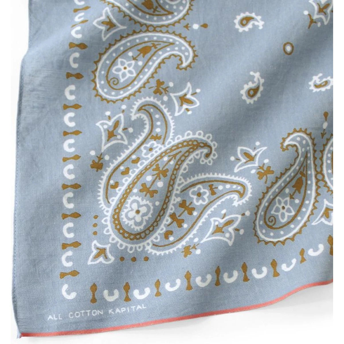 Kapital Fastcolor Selvedge Bandana (Paisley Patchwork)