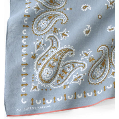 Kapital Fastcolor Selvedge Bandana (Paisley Patchwork)