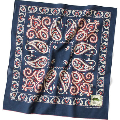 Kapital Fastcolor Selvedge Bandana (Sambo Paisley) 20x20
