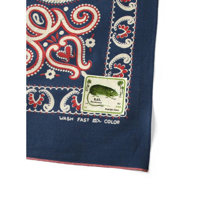 Kapital Fastcolor Selvedge Bandana (Sambo Paisley) 20x20