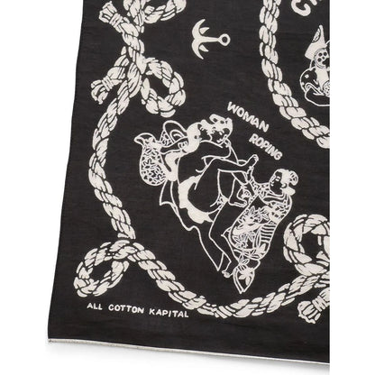 Kapital Fastcolor Selvedge Bandana (Sneak Anchor)