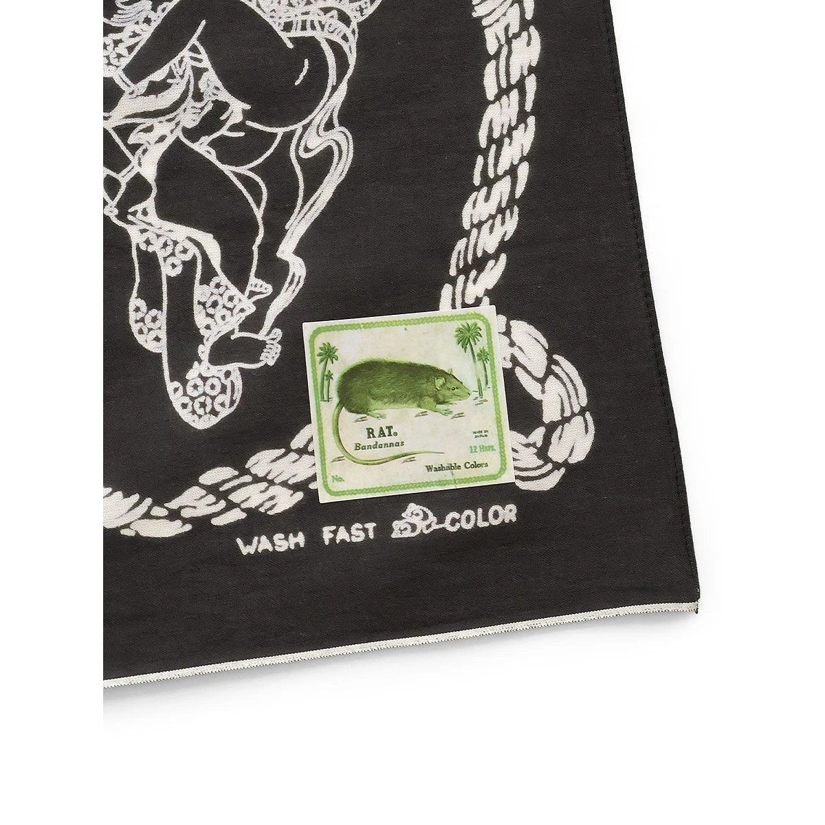 Kapital Fastcolor Selvedge Bandana (Sneak Anchor)
