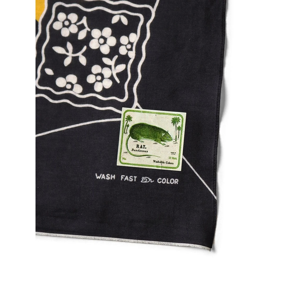 Kapital Fastcolor Selvedge Bandana (Spider Peckish Rainbowy)