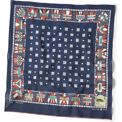 Kapital Fastcolor Selvedge Bandana (Thunderbird)