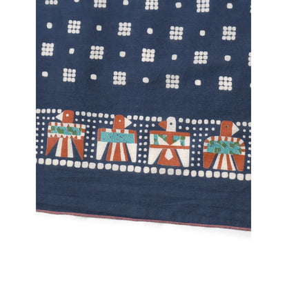 Kapital Fastcolor Selvedge Bandana (Thunderbird)