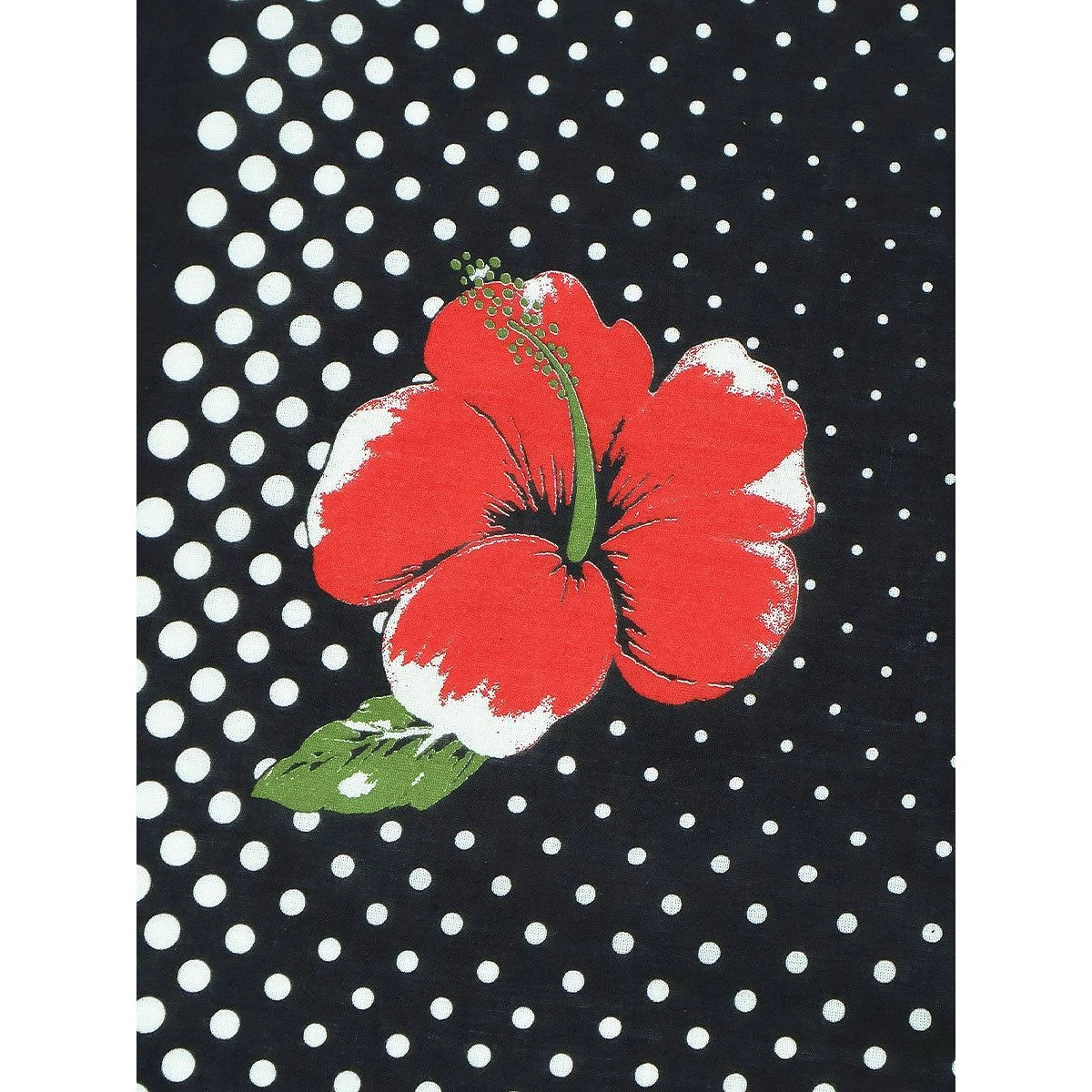 Kapital Fastcolor Selvedge Bandana (Twin Hibiscus)