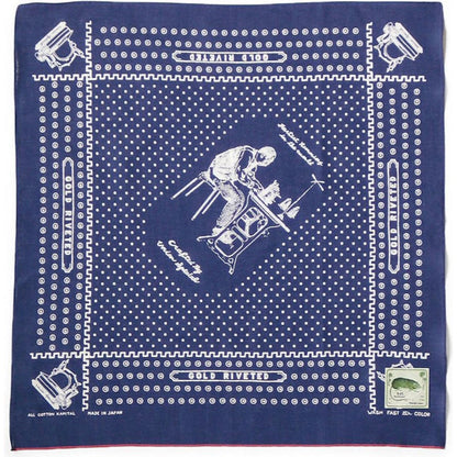 Kapital Fastcolor Selvedge Bandana (Union Master)