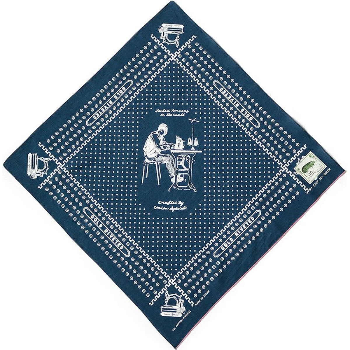 Kapital Fastcolor Selvedge Bandana (Union Master)