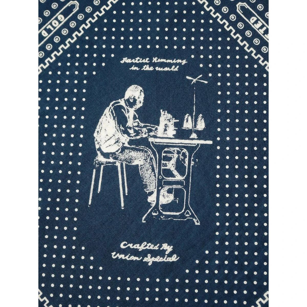 Kapital Fastcolor Selvedge Bandana (Union Master)