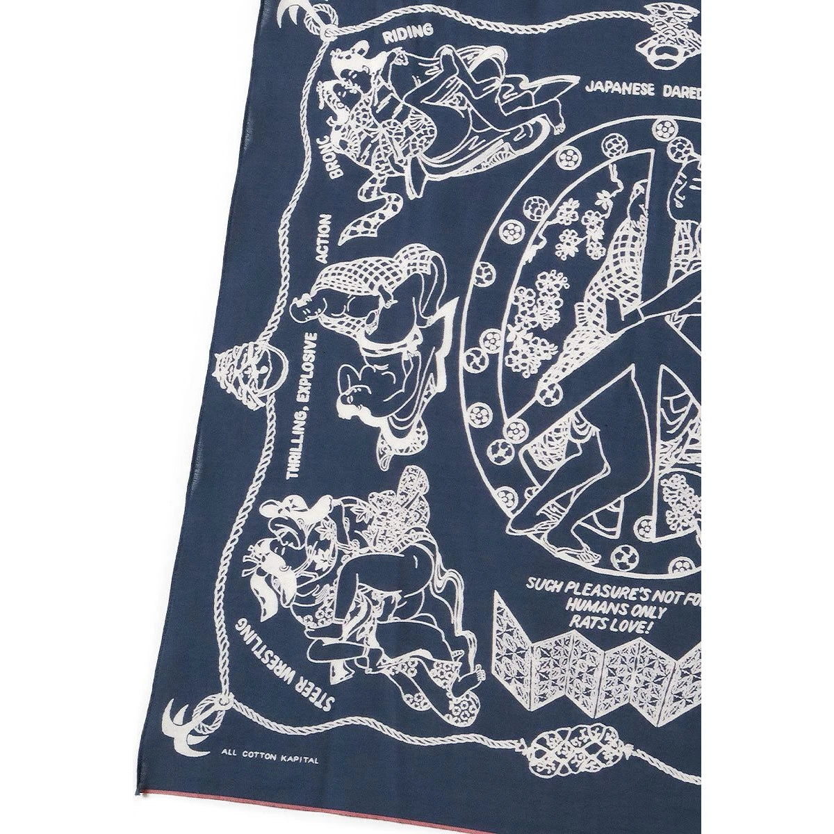 Kapital Fastcolor Selvedge Bandana (YOBAI)