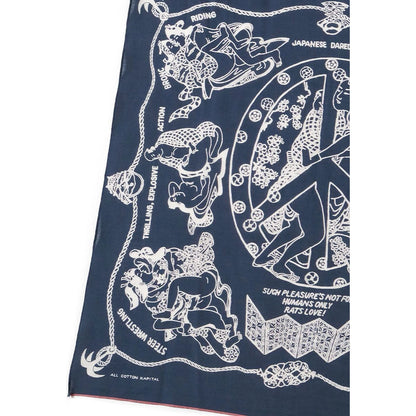 Kapital Fastcolor Selvedge Bandana (YOBAI)