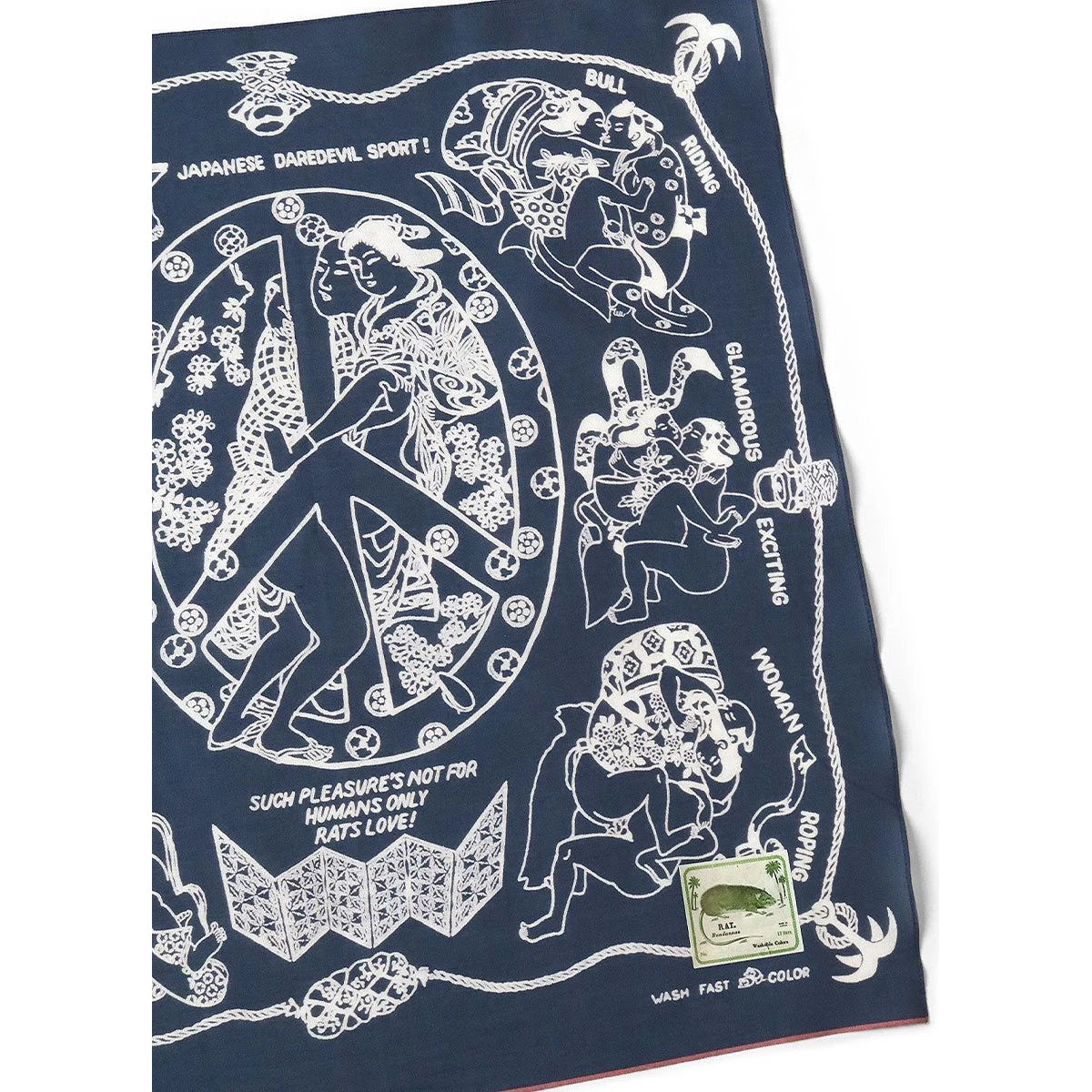 Kapital Fastcolor Selvedge Bandana (YOBAI)