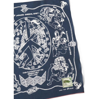 Kapital Fastcolor Selvedge Bandana (YOBAI)