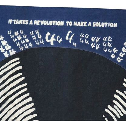 Kapital Fastcolor Selvedge Blue Power Record Bandana