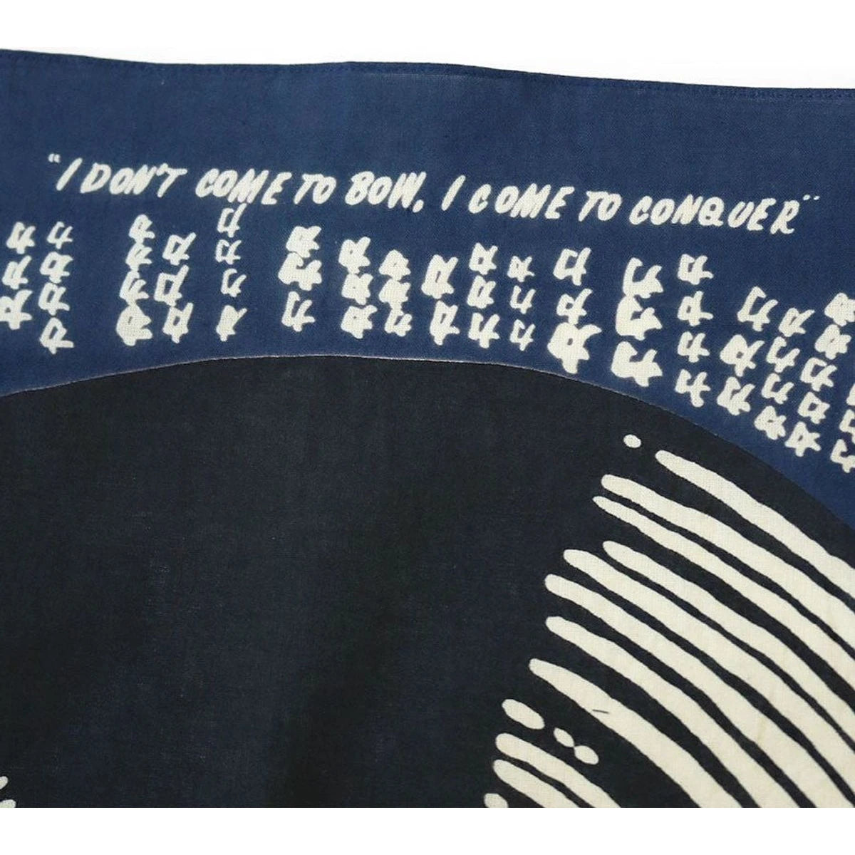 Kapital Fastcolor Selvedge Blue Power Record Bandana