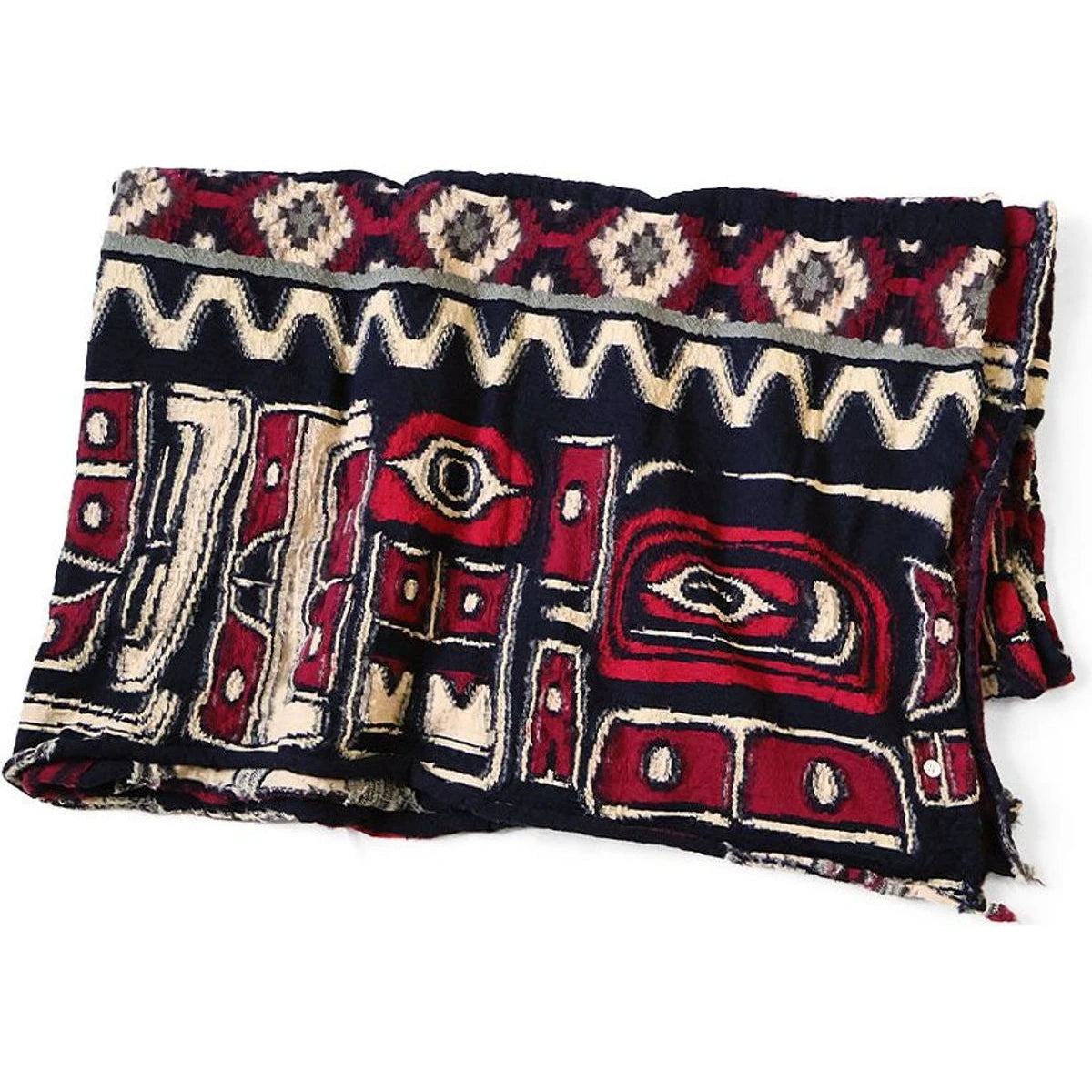 Kapital Felted Wool Alaska-Raven Blanket