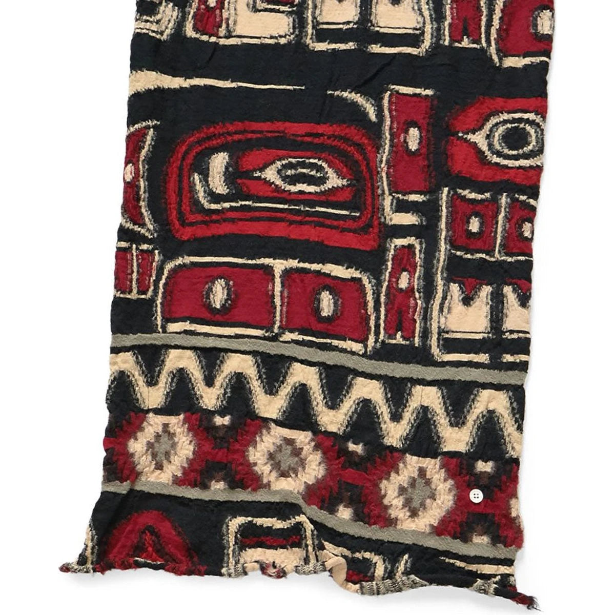 Kapital Felted Wool Alaska-Raven Happy Scarf