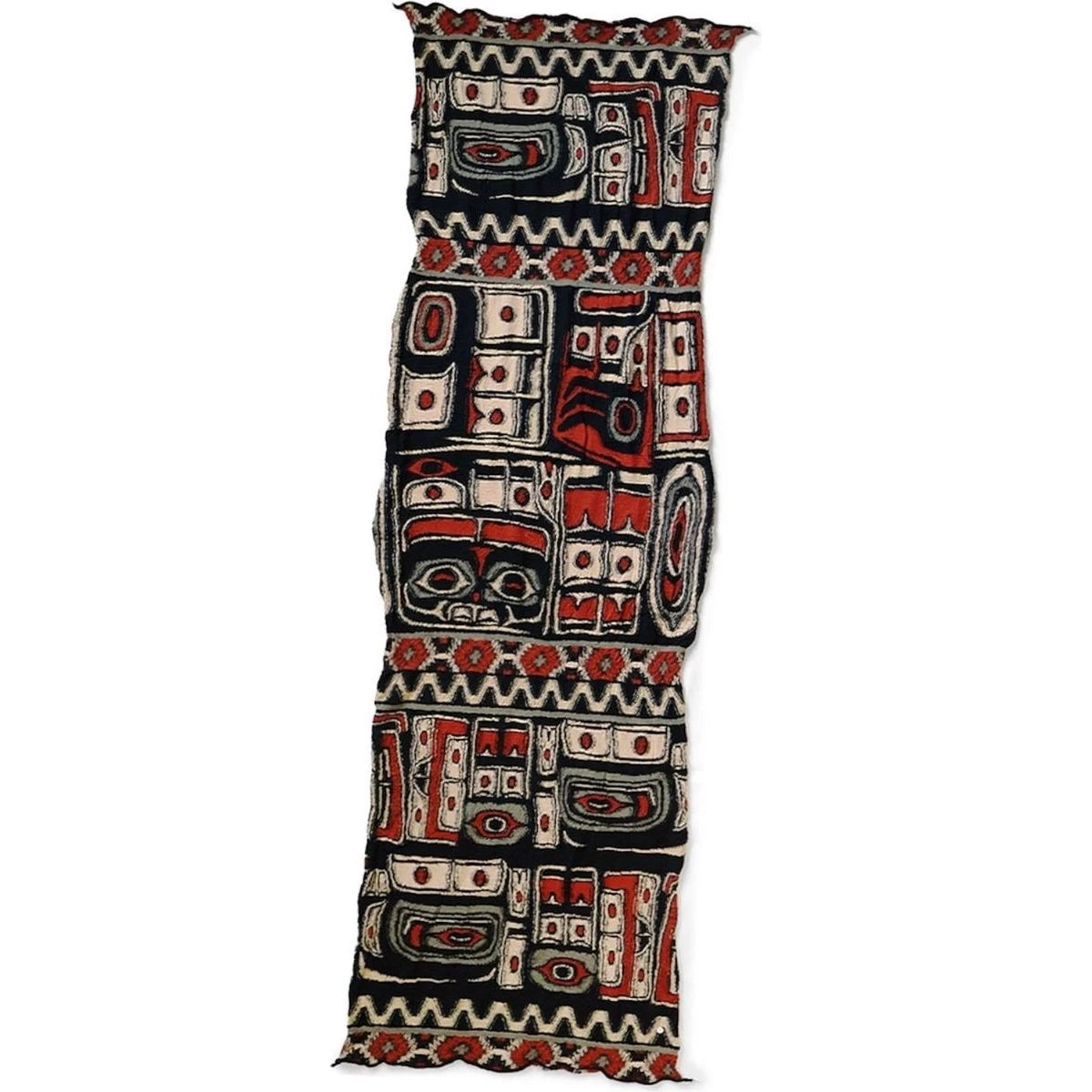 Kapital Felted Wool Alaska-Raven Scarf