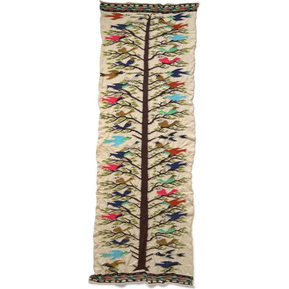 Kapital Felted Wool Bird Tree Scarf