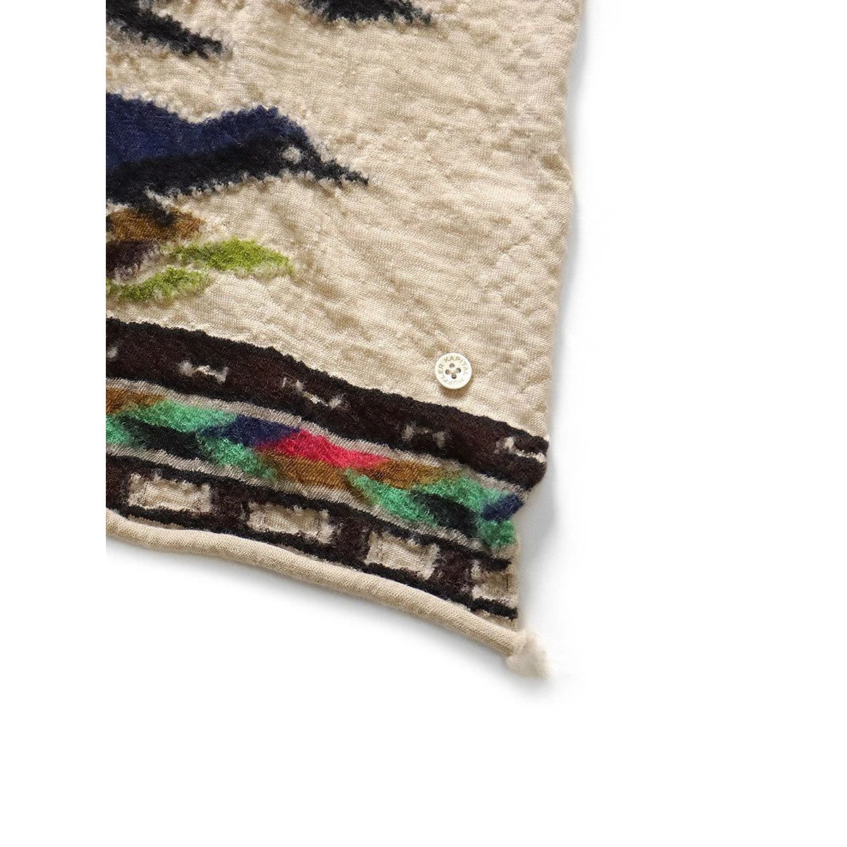 Kapital Felted Wool Bird Tree Scarf