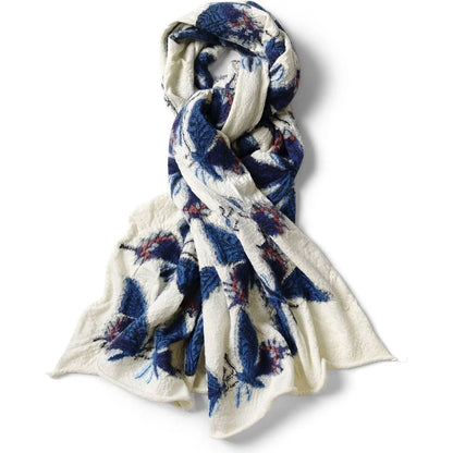 Kapital Felted Wool Butterfly Scarf