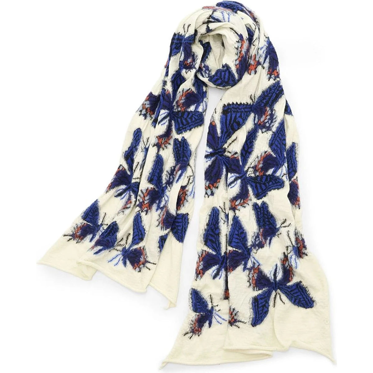 Kapital Felted Wool Butterfly Scarf