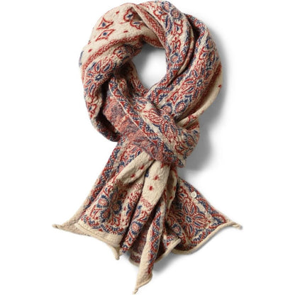 Kapital Felted Wool Colorful Big Bandana Scarf