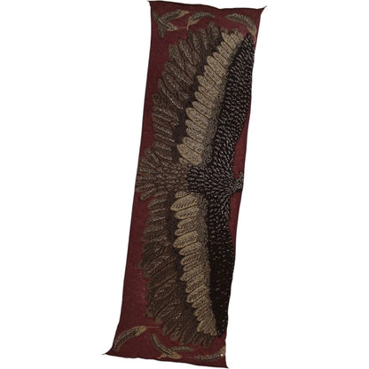 Kapital Felted Wool Glitter Eagle Scarf