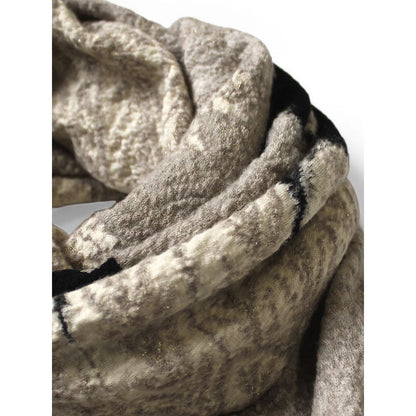 Kapital Felted Wool Glitter Eagle Scarf