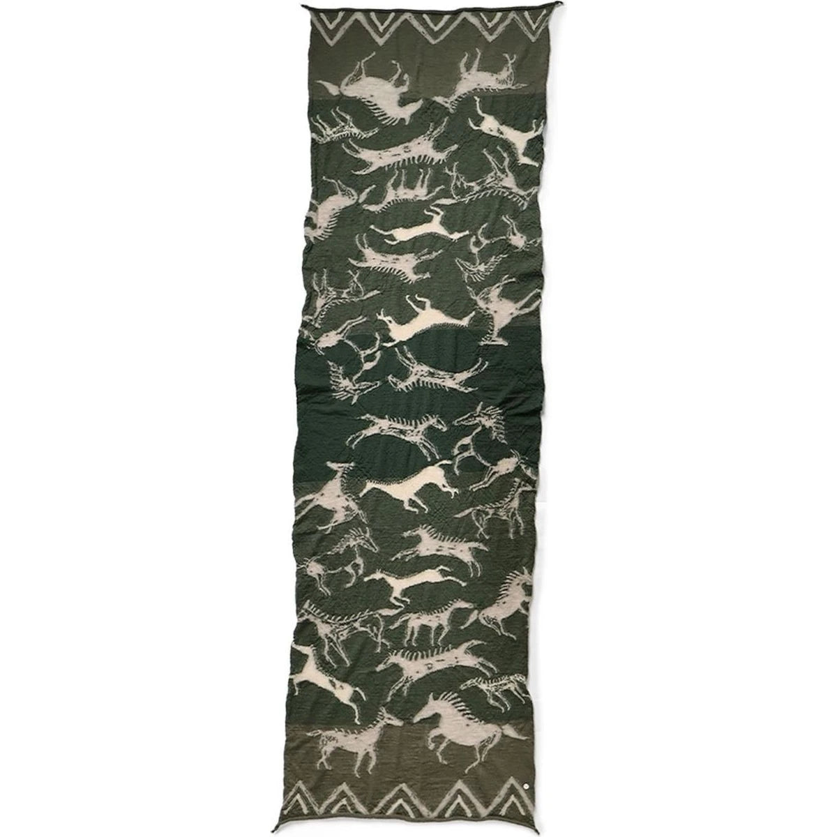 Kapital Felted Wool Indian Painting Scarf