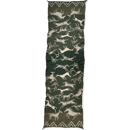 Kapital Felted Wool Indian Painting Scarf