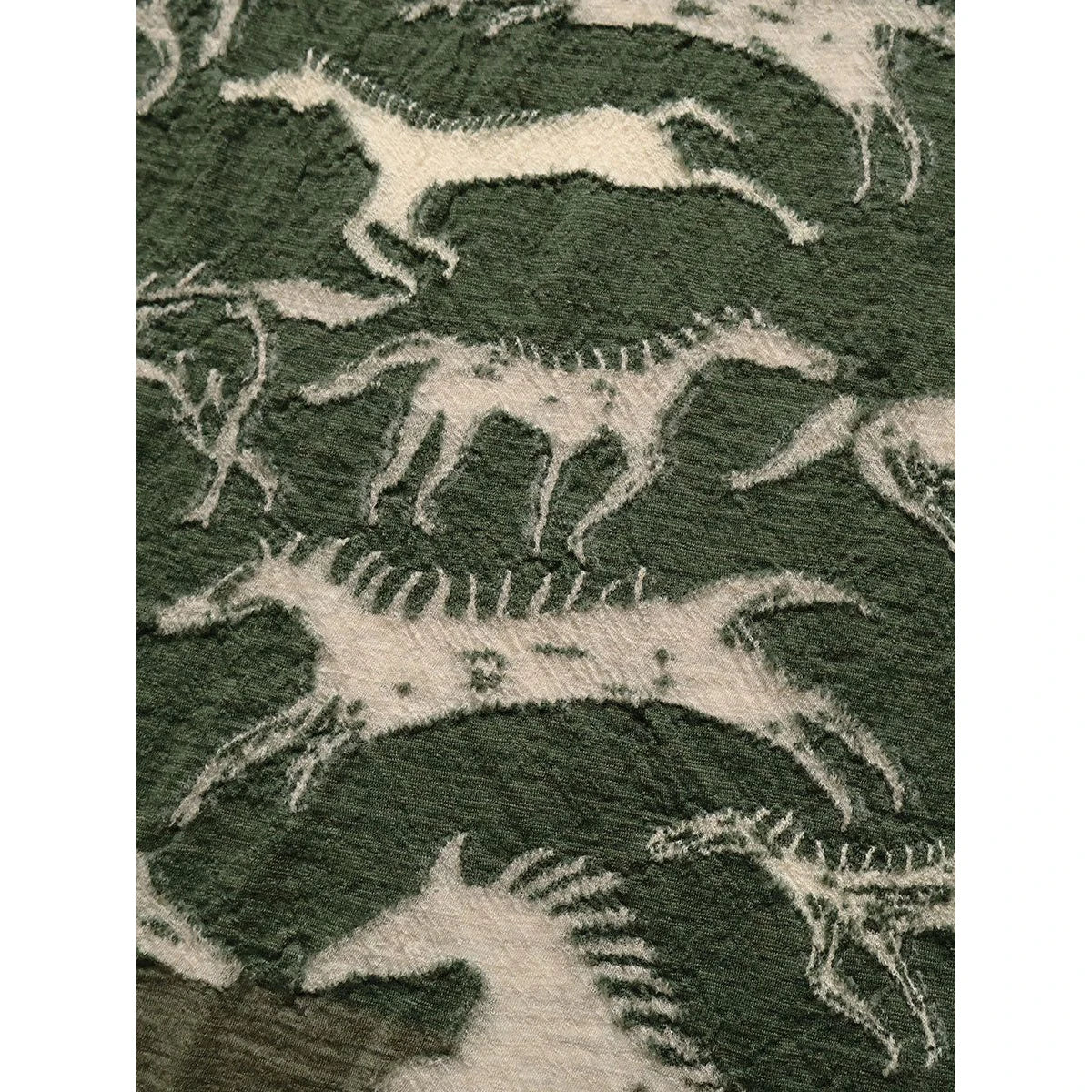 Kapital Felted Wool Indian Painting Scarf