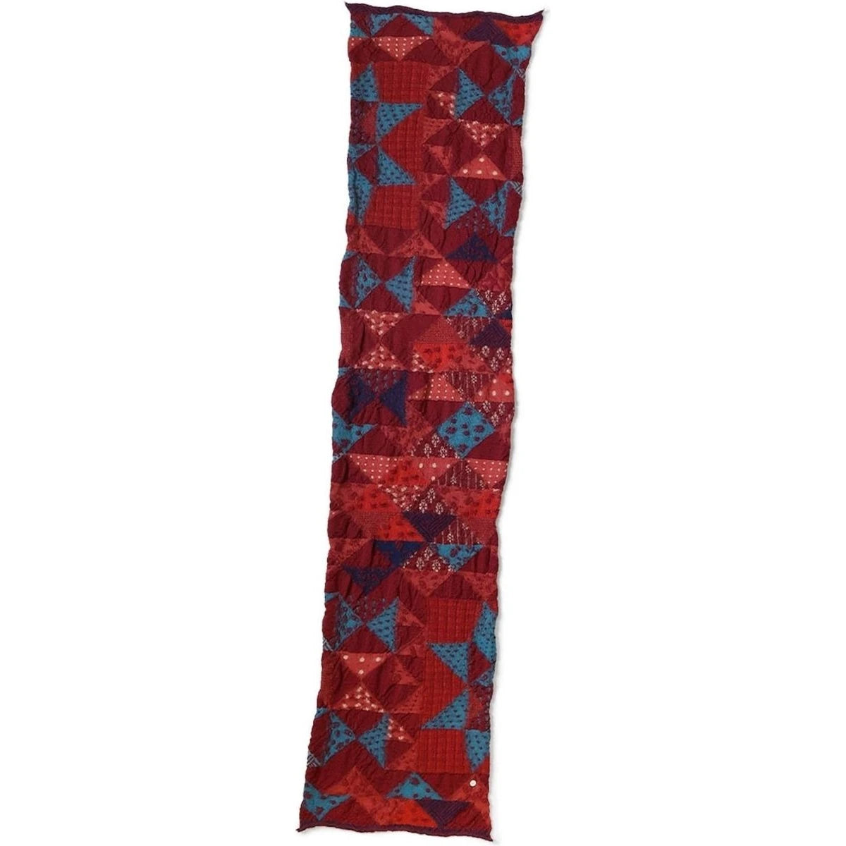 Kapital Felted Wool Indigo Happy Scarf