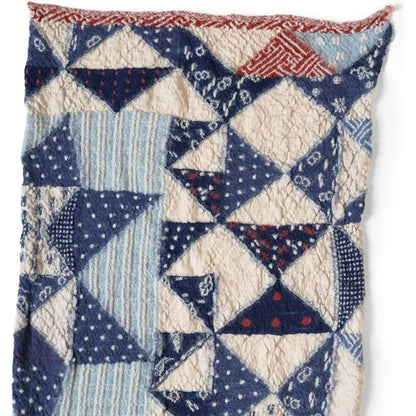 Kapital Felted Wool Indigo Happy Scarf