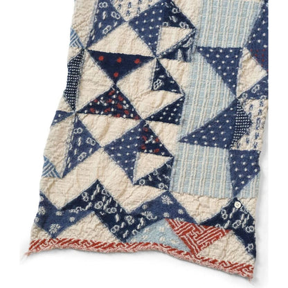 Kapital Felted Wool Indigo Happy Scarf