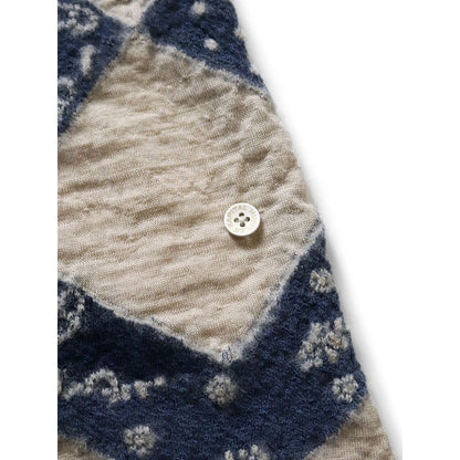 Kapital Felted Wool Indigo Scarf