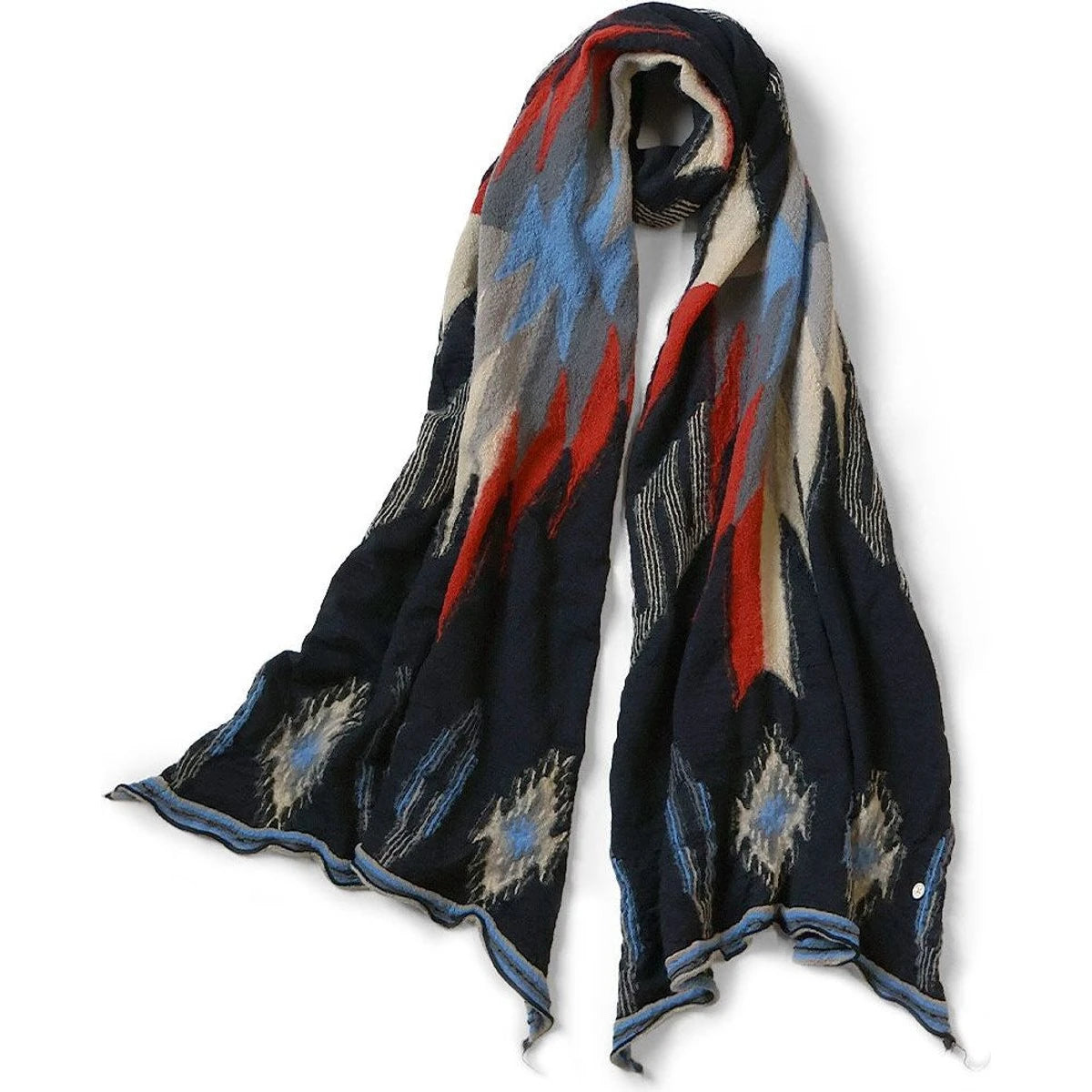 Kapital Felted Wool Ortega Blanket Scarf