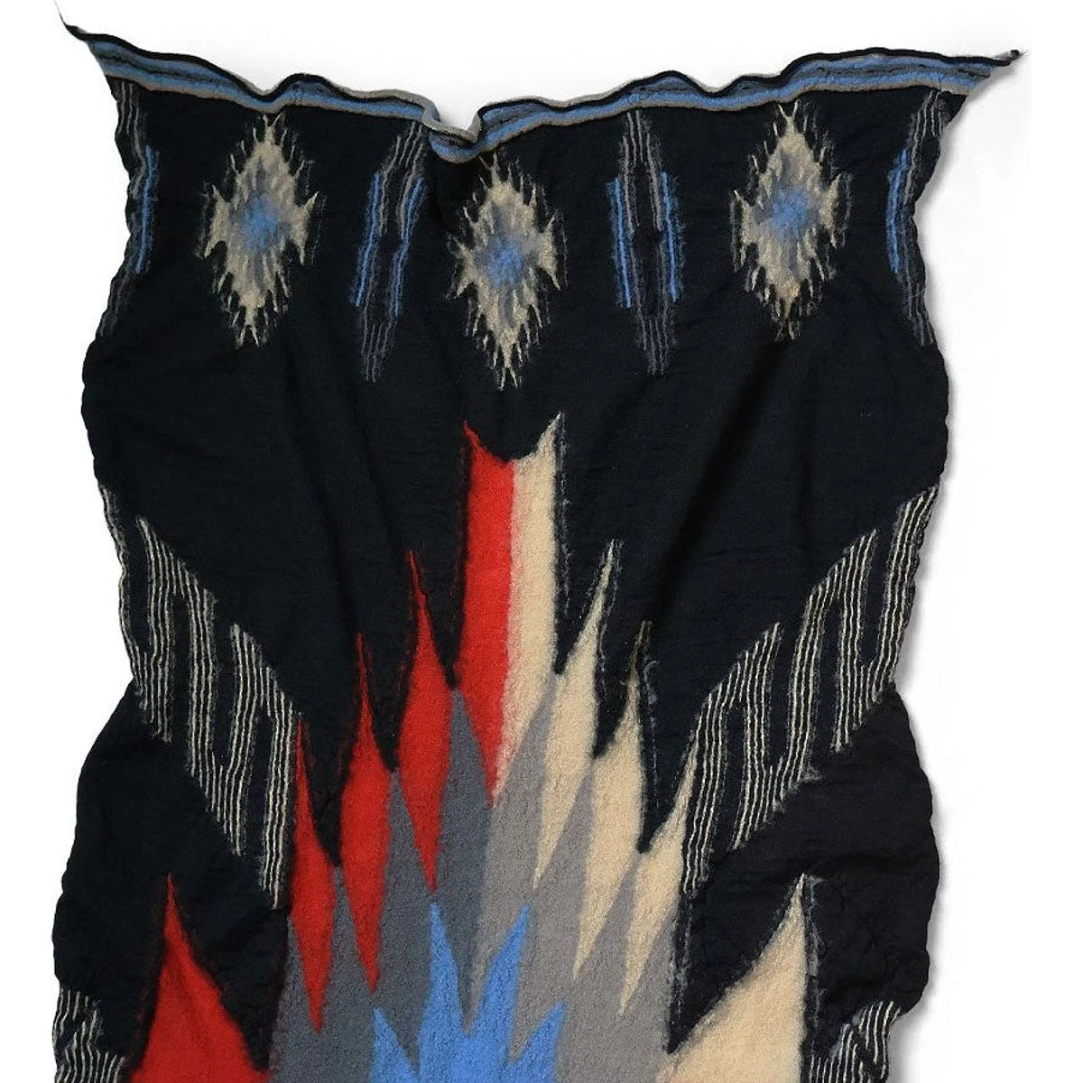 Kapital Felted Wool Ortega Blanket Scarf