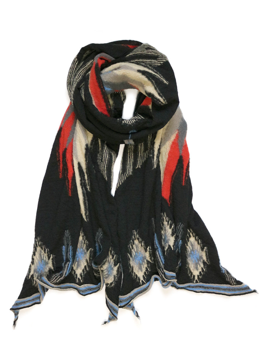 Kapital Felted Wool Ortega Blanket Scarf