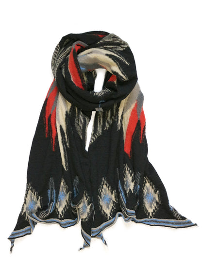 Kapital Felted Wool Ortega Blanket Scarf