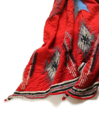 Kapital Felted Wool Ortega Blanket Scarf