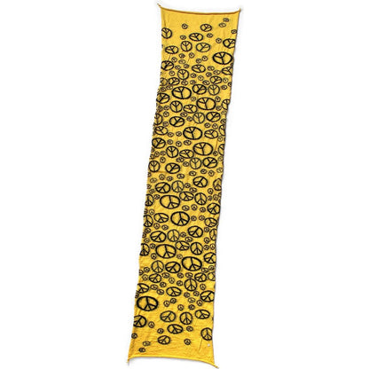 Kapital Felted Wool Peace Mark Happy Scarf