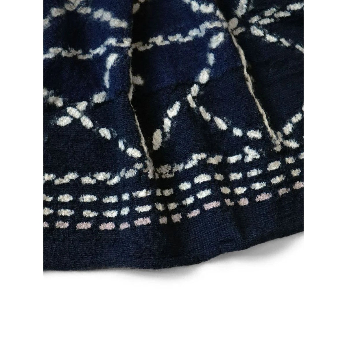 Kapital Felted Wool Sashiko Happy Scarf