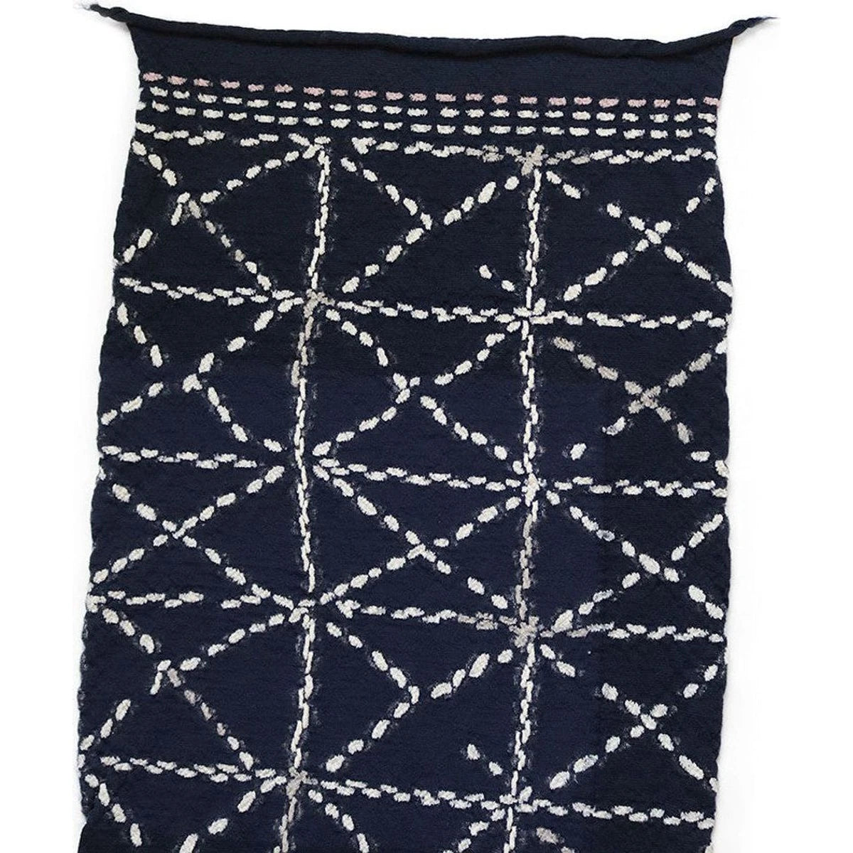 Kapital Felted Wool Sashiko Happy Scarf