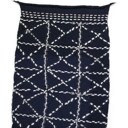 Kapital Felted Wool Sashiko Happy Scarf
