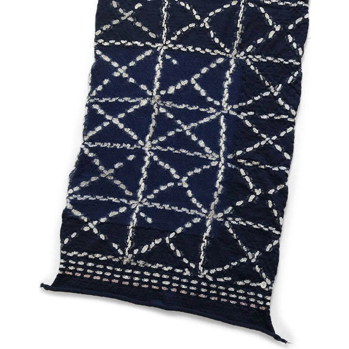 Kapital Felted Wool Sashiko Happy Scarf