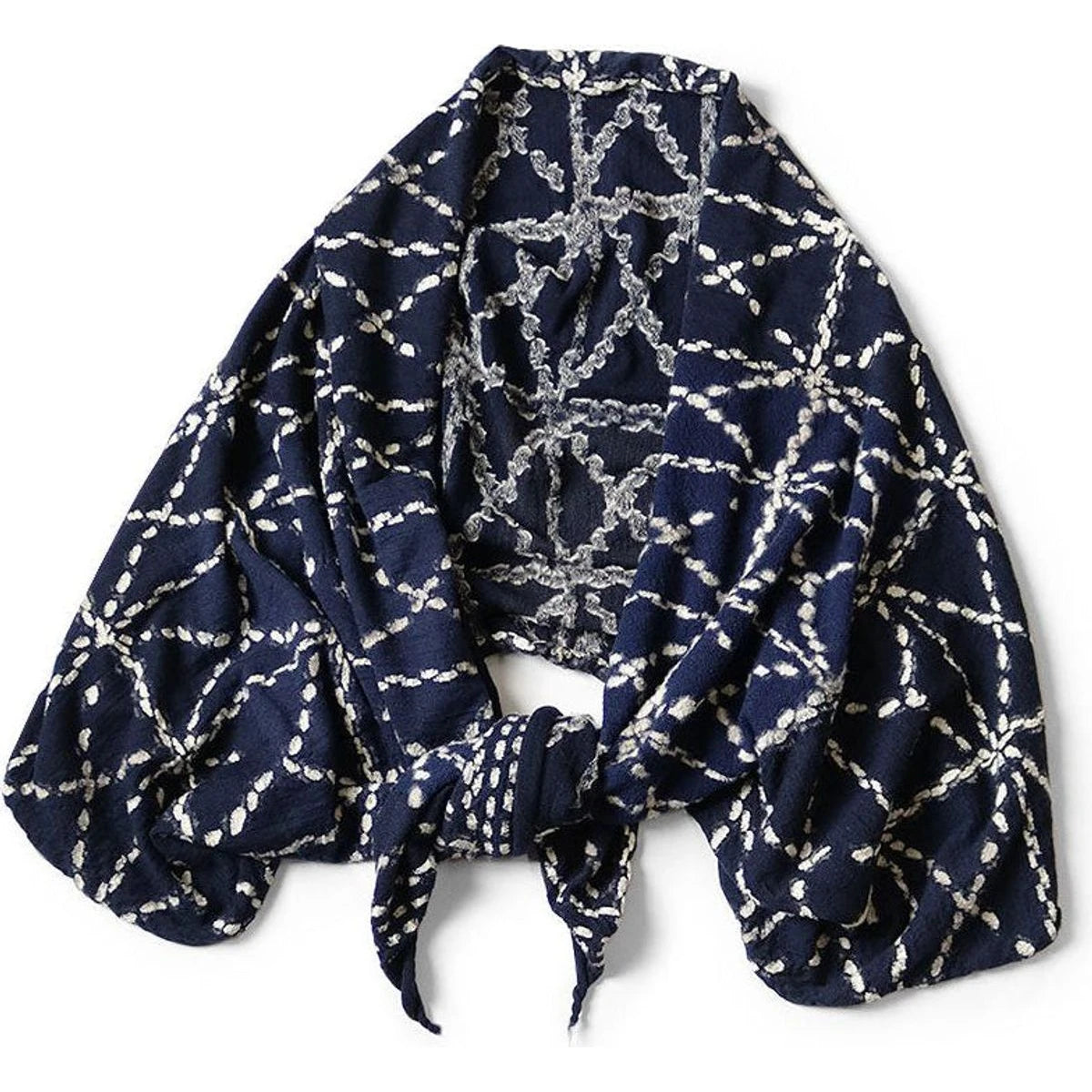 Kapital Felted Wool Sashiko Scarf