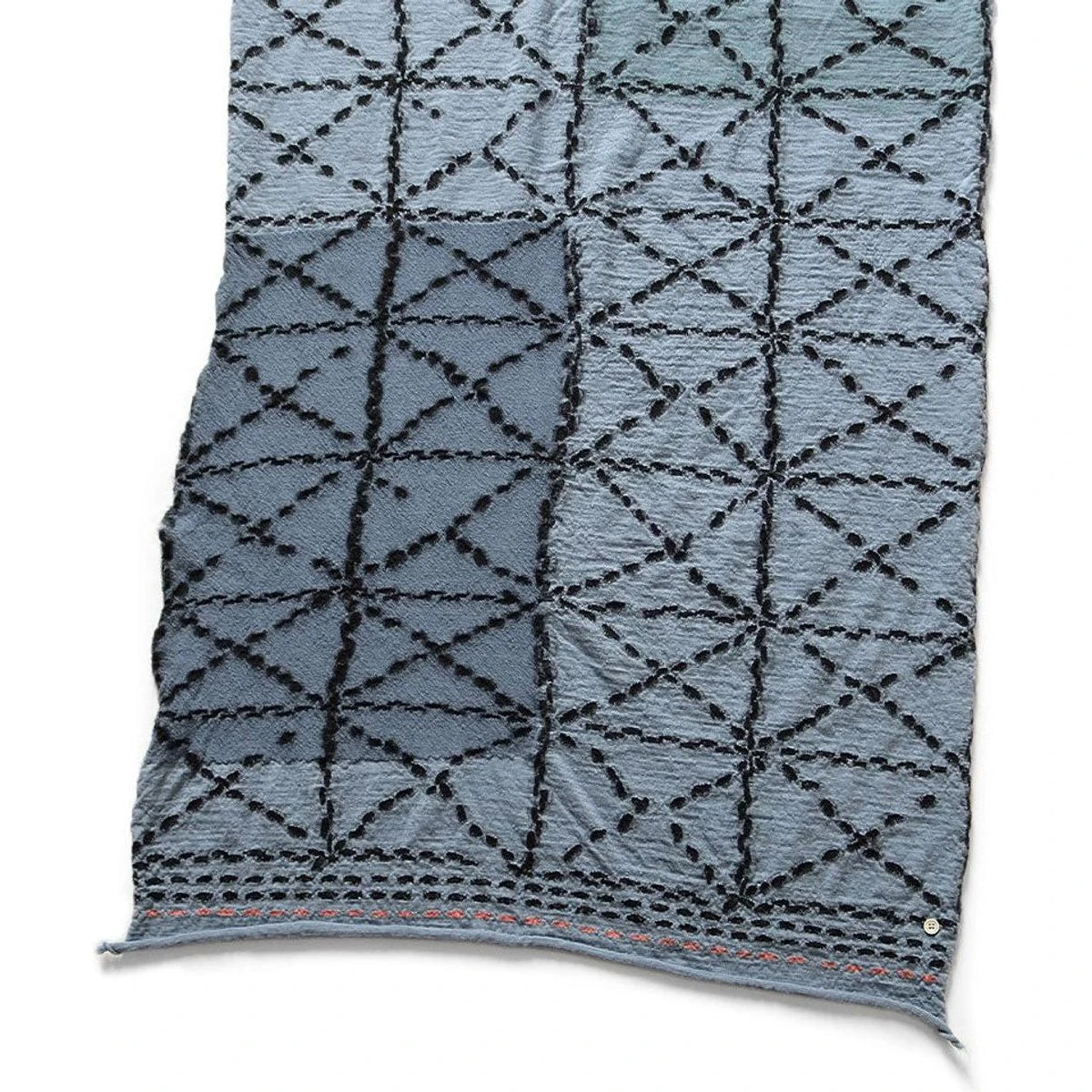 Kapital Felted Wool Sashiko Scarf